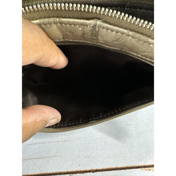 Coach Ashley Signature Sateen Zippy Wallet Wristlet – Satin Canvas Style 47520 - Picture 8 of 8